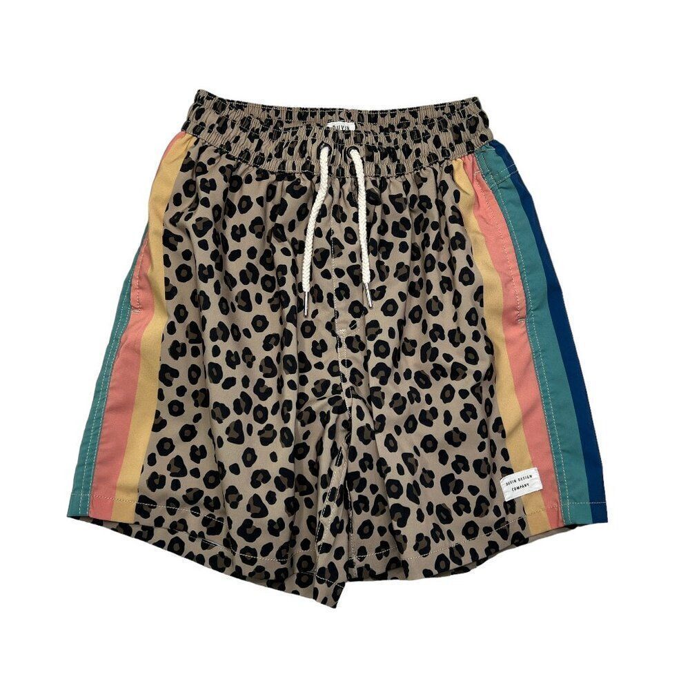 Duvin Boy's‎ Cheetah Disco Swim Shorts